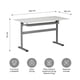 thumbnail image 4 of Escritorio Plegable Ergo-001 Relan Color Blanco, 4 of 10