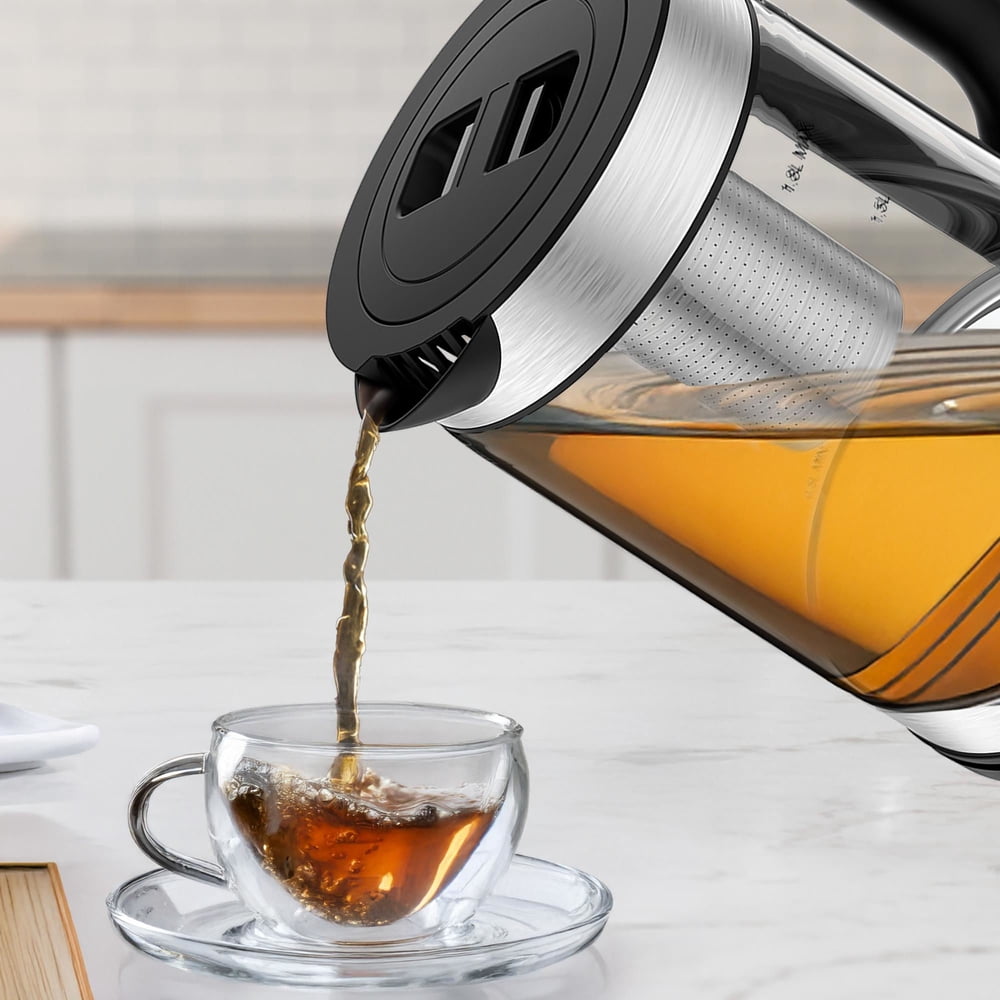 Oster BVSTKT5803B 2 en 1 con Infusor 1.8 L Transparente, foto 5