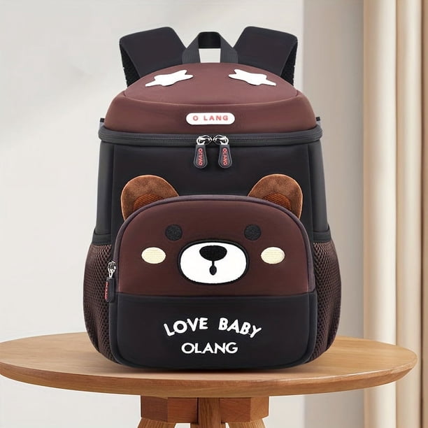 Kindergarten School Bag Girls New Cute Little Kids Anti-lost Backpack Bucket Bag Lightweight Spine Protection Backpack With Reflective Design