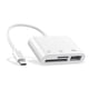 thumbnail image 1 of Lector de tarjetas de memoria USB C a Micro SD TF RayCue 3 en 1, 1 of 6