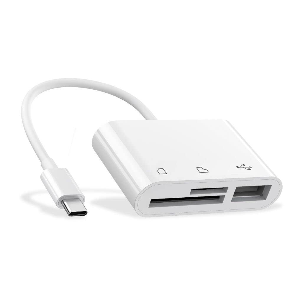 Lector De Tarjetas De Memoria Usb C A Micro Sd Tf Raycue 3 En 1