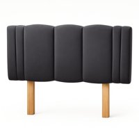 Ethan Desing - Respaldo 2 Plazas Ejecutivo Gris Grafito