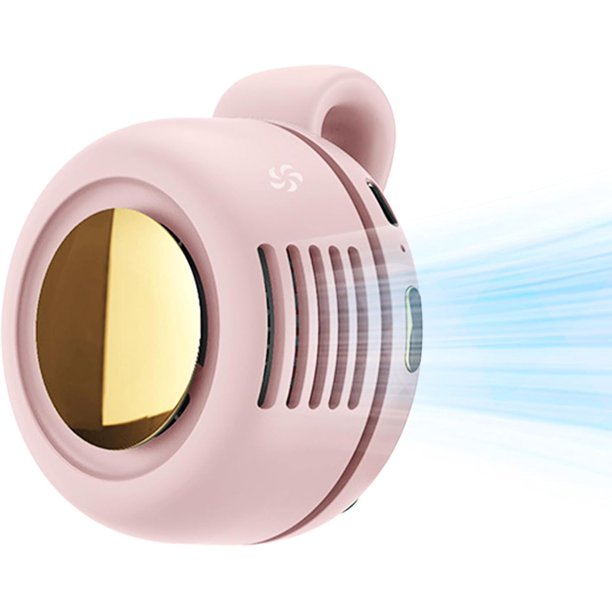 Miniventilador portátil silencioso sin aspas clip 3 velocidades refrigeración personal exterior