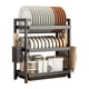 thumbnail image 1 of Rack Escurridor Platos 3 Niveles Acero Negro, 1 of 3