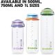 thumbnail image 5 of Botella de agua HydraPak Recon Twist & Sip 750 ml libre de BPA, 5 of 6