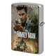 thumbnail image 1 of El hombre de familia-theme Copper Metal Lighter Shell, Premium Replacement Refillable Lighter Case with Durable Metal Construction, Compatible with Zippo and Most Standard Lighter Models, 1 of 6