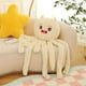 thumbnail image 3 of Octopus Long Hair Monster Plush Toy Doll Funny Simulation Long Leg Octopus Doll White Green, 3 of 3