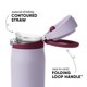 thumbnail image 2 of Botella de agua Simple Modern Mesa Loop 710 ml aislada color lila, 2 of 8