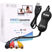 Tarjeta De Captura De Vídeo Ucec Vhs Vcr Tv A Dvd Converter Usb 2.0
