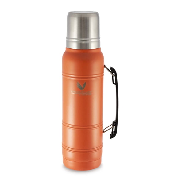 Termo Líquido Matero 1,2L Acero Inoxidable Naranjo