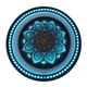 thumbnail image 5 of Mandala Flor Resplandeciente Led Luz Nocturna Azul, 5 of 5