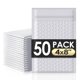 thumbnail image 1 of Sobres acolchados de burbujas Packbabol 20 × 30 cm, paquete de 50, gris/blanco, 1 of 7