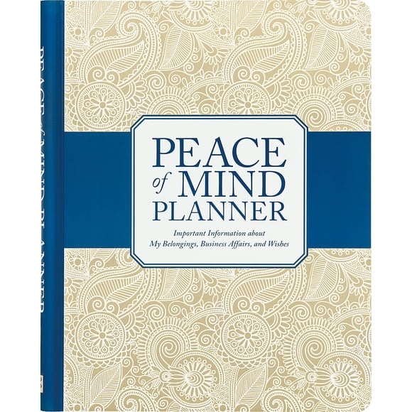 Planner Peter Pauper Press Peace of Mind Tapa dura