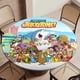 thumbnail image 5 of Jellystone theme Fitted Round Tablecloths Elastic Edged Table Covers Waterproof Table Cloth For Kitchen Holiday Party Tables Decor 120cm, 5 of 6