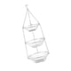 thumbnail image 1 of Cesta colgando de frutas de 3 niveles Canasta de vegetales fáciles de eliminar la cesta de almacenamiento de frutas de la fruta de metal para la cocin, 1 of 5