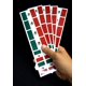 thumbnail image 2 of Tatuajes Temporales PremiumTT Bandera de México 40 piezas Impermeables, 2 of 4