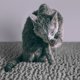 thumbnail image 5 of Tapete para arena de gato CatGuru XXL súper absorbente gris, 5 of 7