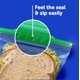 thumbnail image 3 of Bolsas para sándwiches Ziploc XL, 30 unidades (paquete de 3), 3 of 7