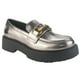 thumbnail image 3 of Mocasin Chalada Mujer Lenin-4 Plateado Casual, 3 of 7