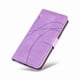 thumbnail image 4 of Funda tipo cartera con tapa para Samsung Galaxy S25 con tarjetero, soporte y cubierta magnética Morado, 4 of 6