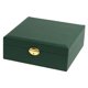 thumbnail image 2 of Organizador De Caja De Almacenamiento De Joyería Portátil Soporte De Joyería De Exhibición Verde Oscuro, 2 of 5