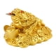 thumbnail image 1 of Resina Feng Shui Dinero Rana Riqueza Estatua Regalos De La Suerte Para Decoración De Mesa Aureate, 1 of 5