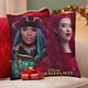 thumbnail image 4 of Descendientes: El Ascenso de Red Fundas de almohada de terciopelo con tema, regalos de funda de almohada, decoración para el hogar, cojín de lanzar, regalo de cumpleaños para fans y parejas.61*61cm., 4 of 6