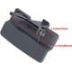 thumbnail image 4 of Pestillo de la tapa del asiento auxiliar del reposabrazos de la consola central, compatible con Ford F150 2010-2018, plástico ABS gris, 4 of 7