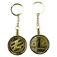 Invencible.Cl - 𝗟𝗟𝗔𝗩𝗘𝗥𝗢 𝗟𝗜𝗧𝗘𝗖𝗢𝗜𝗡 𝗚𝗢𝗟𝗗 Llavero Litecoin Gold De Lujo. Aj50