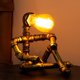 thumbnail image 3 of Lámpara de mesa LCYY.TG Robot de metal estilo steampunk 110V, 3 of 6