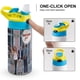thumbnail image 4 of Arkadaşlar Botella de Agua con Tapa Pop Top de Un Toque, Acero Inoxidable, a Prueba de Fugas, para Deportes, Botella Infantil azul 12 oz, 4 of 6