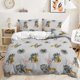 thumbnail image 2 of Palm Leaves Fernwort Dandelion Feather Quilt Duvet Cover Set Bedspread Kids3-Piece Bedding Set, 2 of 5