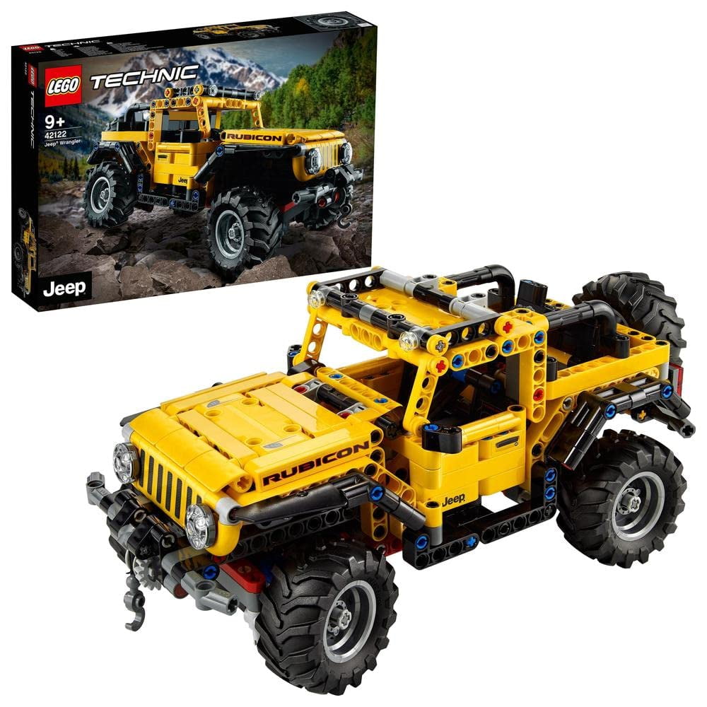 Kit De Construcción Lego Technic Jeep Wrangler 42122 Para Niños