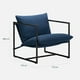 thumbnail image 3 of Silla Poltrona Aidan Zinus Azul Marino, 3 of 13