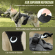 thumbnail image 3 of Arnés táctico ajustable con correa para perros grandes #3, 3 of 3