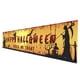 thumbnail image 1 of 98''x18 '' Feliz Halloween Banner Eventos Cementerio Decoración Bandera Colgante Estilo D, 1 of 5