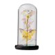 thumbnail image 3 of Rose In Glass Dome Luz LED Flor Simulada Boda Cumplea?os Navidad Rosa, 3 of 5