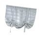 thumbnail image 4 of Blackout Tie Up Roman Window Cortina Cortina Voile 46x63 Inch Grey, 4 of 5