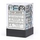 thumbnail image 1 of Juego de dados DND Chessex D&D Gemini Steel Teal White 36 dados, 1 of 1
