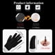 thumbnail image 2 of Guantes para Juegos Rakizbe Antisudor con Dedales para Pantalla Táctil, 2 of 8