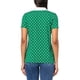 thumbnail image 2 of Polo Tommy Hilfiger para mujer Abundant Verde/Blanco XS, 2 of 3