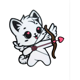 thumbnail image 1 of Cuadro Decorativo- Gato Cupido de San Valentín, 1 of 2