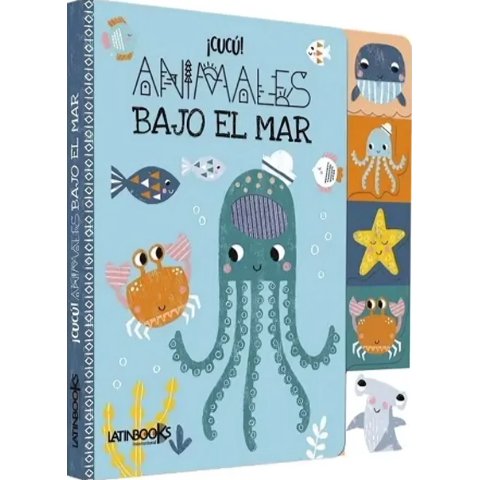 Latinbook - Libro Animales Bajo El Mar - Equipo Editorial