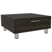 Fmfurniture - Mesa De Centro 1 Cajón Fm-001O - Café Oscuro