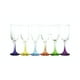 thumbnail image 1 of Display 6 Copas Champagne 176cc Flute Versalles Pie Color, 1 of 3