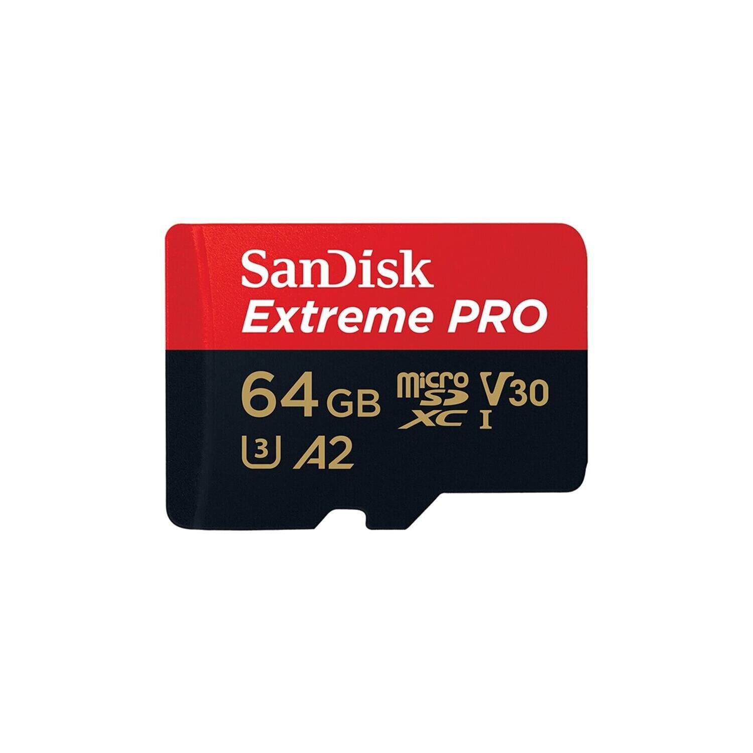 Tarjeta Micro Sdxc Sandisk Extreme A2 V30 64gb