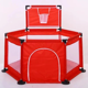 thumbnail image 1 of Corral Seguridad Niños Hexagonal Con Aro De Basket+10 Bola, 1 of 5