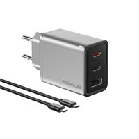 Cargador Rápido 65W Ecoflow Con Cable De 100W