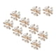 thumbnail image 2 of 10 Botones De Cuentas De Diamantes De Imitación Con Reverso Plano Para Accesorios De Ropa, 2 of 5