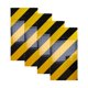 thumbnail image 3 of Protector De Pared De Garaje Reflectante, Resistente, Ligero, Portátil, De Espuma, 4 Unidades, Amarillo Y Negro, 3 of 5